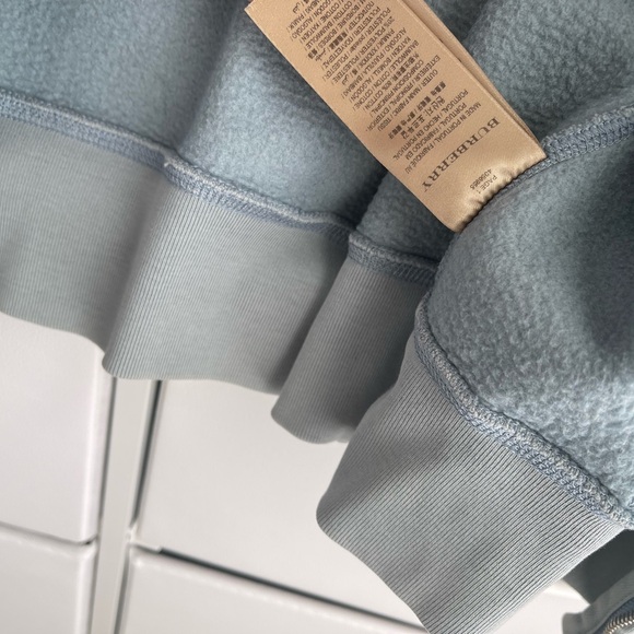 Burberry Light Blue Hoodie - Picture 4 of 4